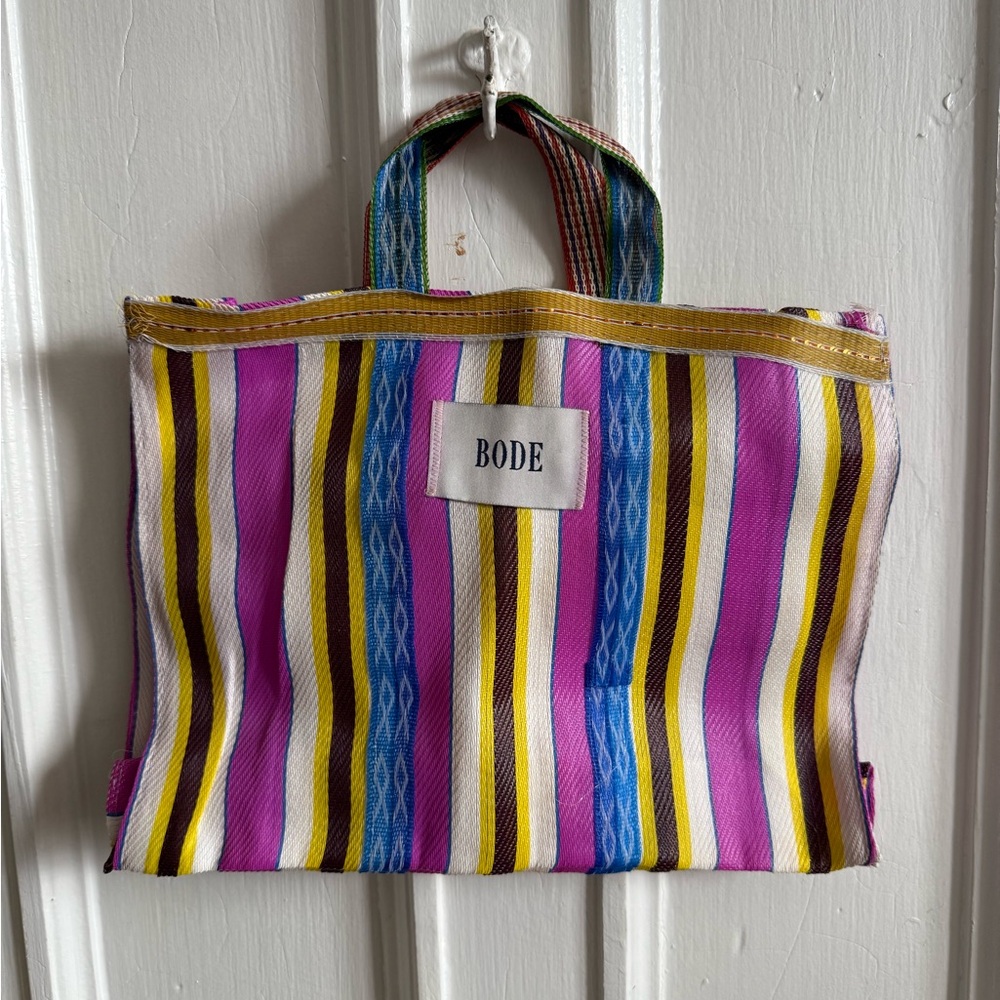Bode Striped Tote